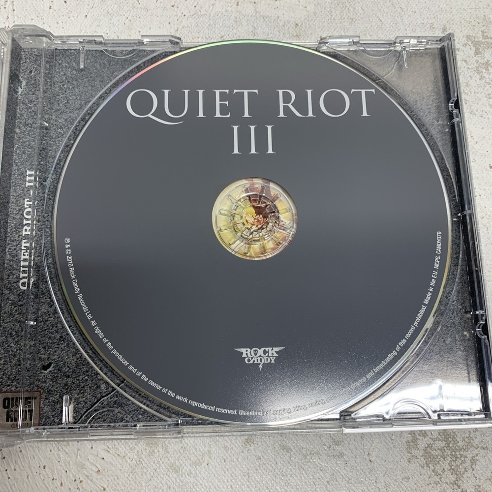 QR III by Quiet Riot (CD, 2011) - Picture 3 of 3